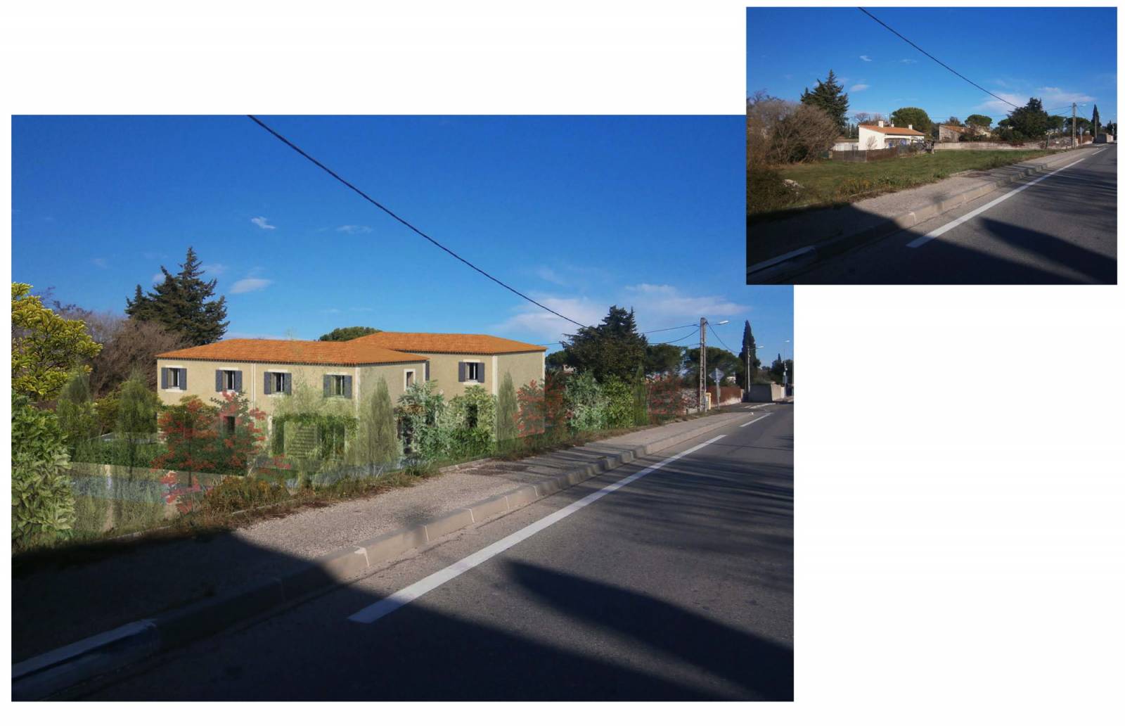 Insertion - 4 logements T3 à Gignac-la-Nerthe