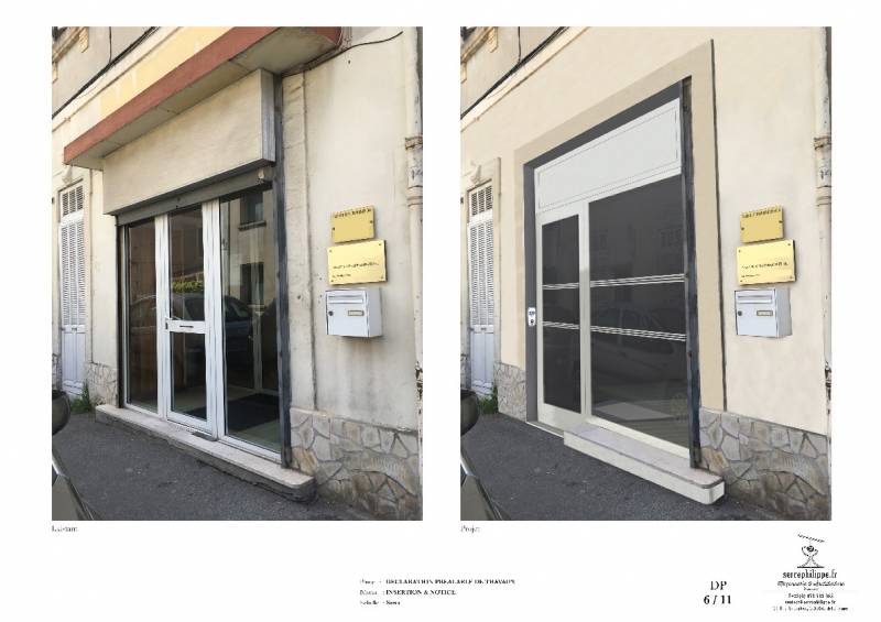 Mise en conformité aux règles d'accessibilité des personnes à mobilité réduite (PMR) d'un ERP à Salon de Provence